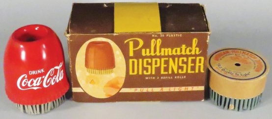 Coca Cola Pull Match Dispenser (1 of 1)
