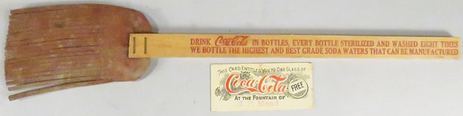 Coco Cola Coupon and Fly Swatter (1 of 2)