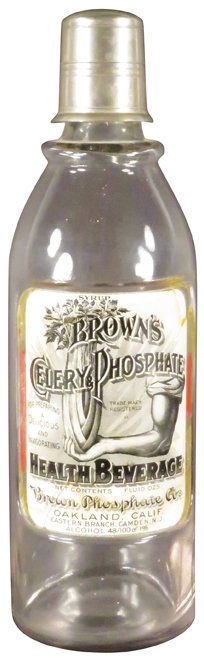 Brown's Celery Phosphate Health Beverage Bottle (1 of 1)