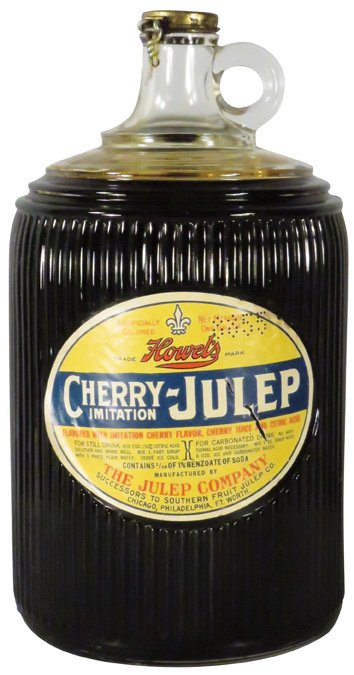 Cherry Julep Unopened Gallon Syrup Bottle (1 of 1)