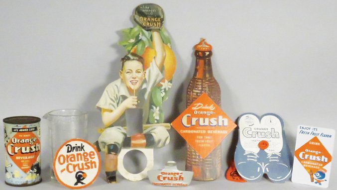Collection of Orange Crush Items (1 of 1)