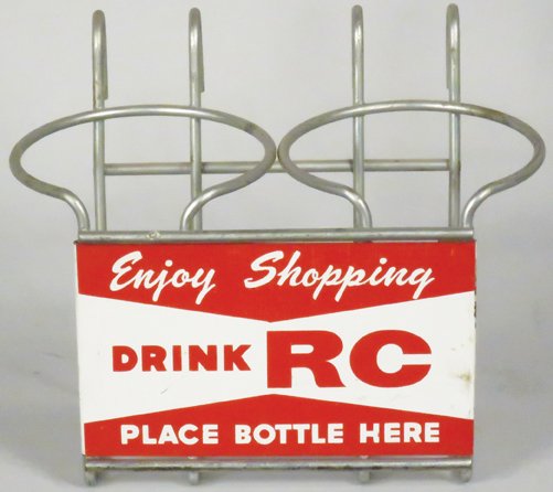 RC Cola Grocery Cart Bottle Holder (1 of 1)