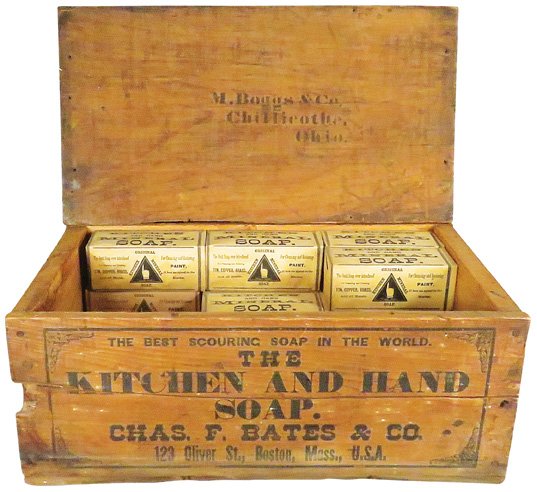 Kitchen and Hand Soap Crate and Product (1 of 1)