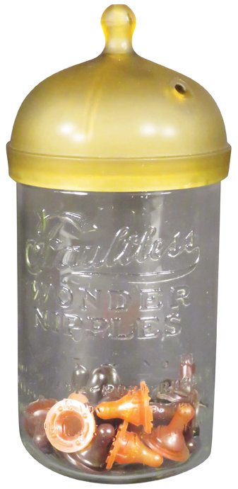 Faultless Wonder Nipples Store Display Jar (1 of 1)