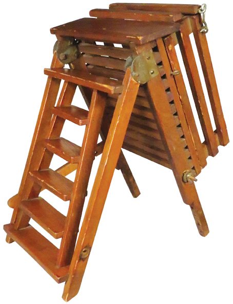 Salesman's Sample Step Ladder Assembly (1 of 3)