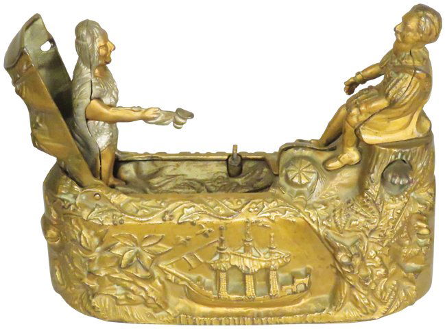 World's Fair Cast Iron Mechanical Bank (1 of 3)