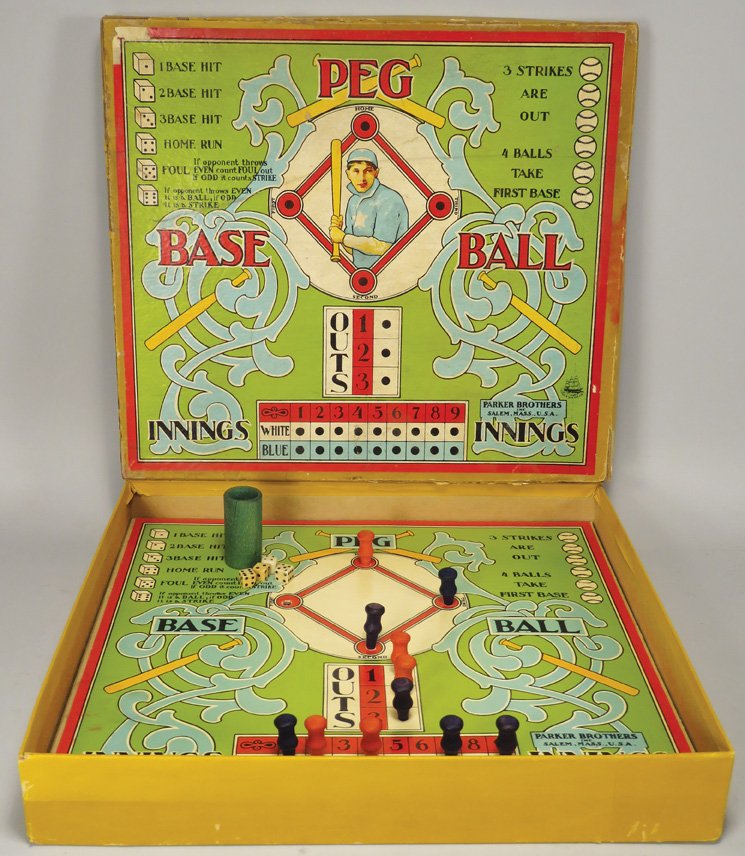 Peg Baseball Game by Parker Bros. (1 of 1)