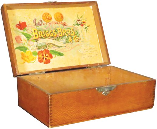 Briggs Bros. & Co. Seeds Store Display Box (1 of 1)