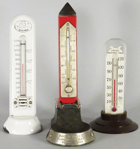 Three Advertising Thermometers (1 of 1)