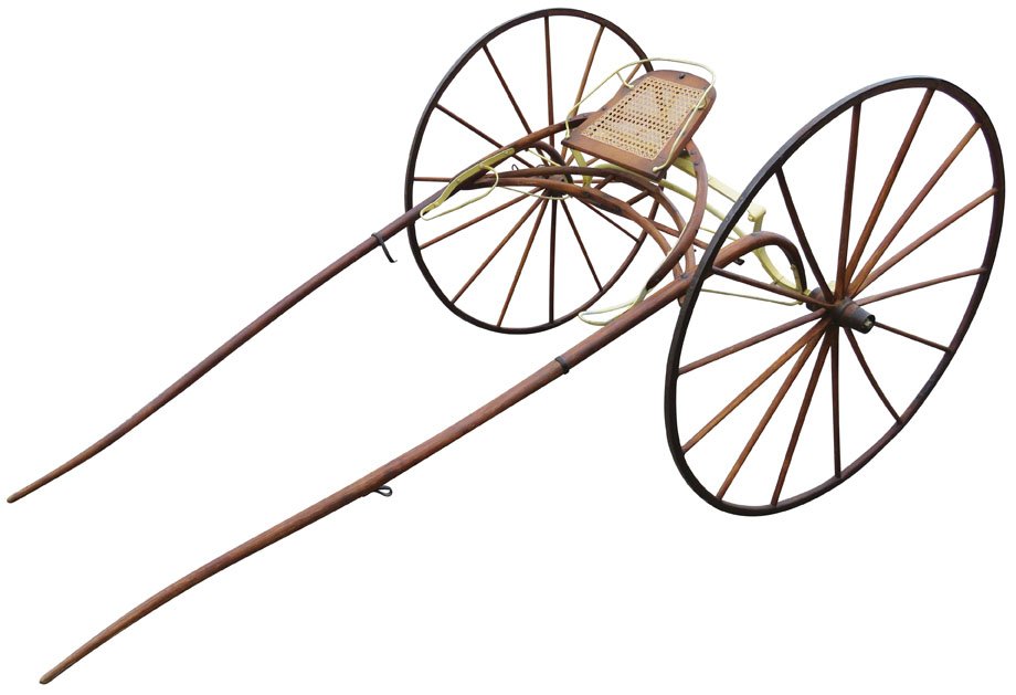Early Sulky Horse Racing Cart (1 of 2)