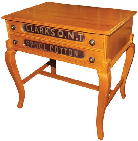 Clark's ONT Two Drawer Spool Cabinet (1 of 1)
