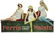 Rare Ferris "Good Sense Corset" Die Cut Tin Sign