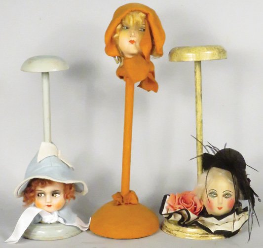 Three Millinery Hat Stands (1 of 1)