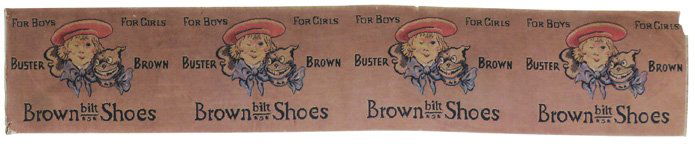 Large Early Buster Brown Shoe Rug (1 of 1)