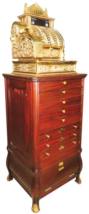 8 drawer floor model cabinet for Cash Register (1 of 3)