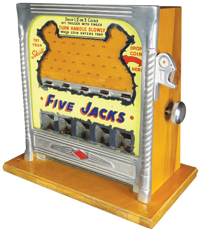 Five Jacks One Cent Game of Skill Game (1 of 2)
