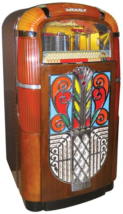 Rock Ola Jukebox, Model 1426. (1 of 2)