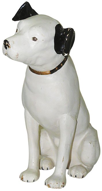 Nipper RCA Victor Paper Mache Store Display (1 of 2)