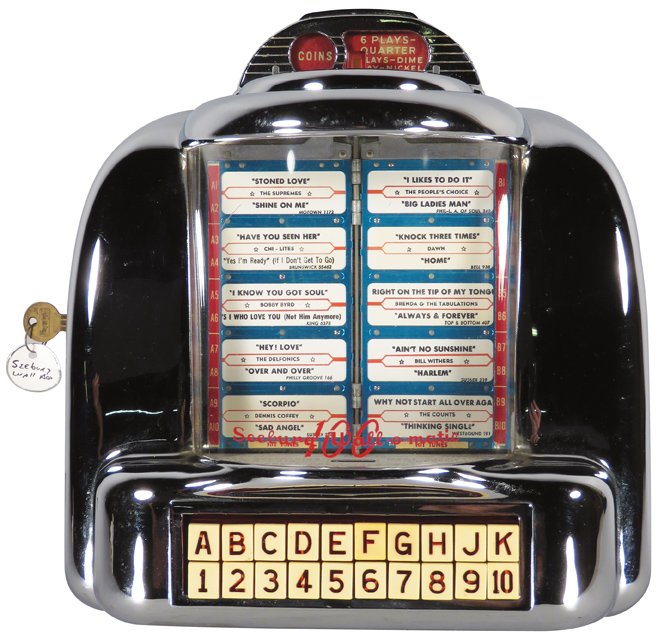 Seeburg Wall-O-Matic Remote Juke Box Selector (1 of 1)