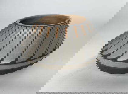 Blue Corn bowl: Blue Corn pottery bowl. San Ildefonso polychrome feather design. Blue Corn of San Ildefonso Pueblo was one of the most celebrated Native American potters of the 20th century, known for her mastery of