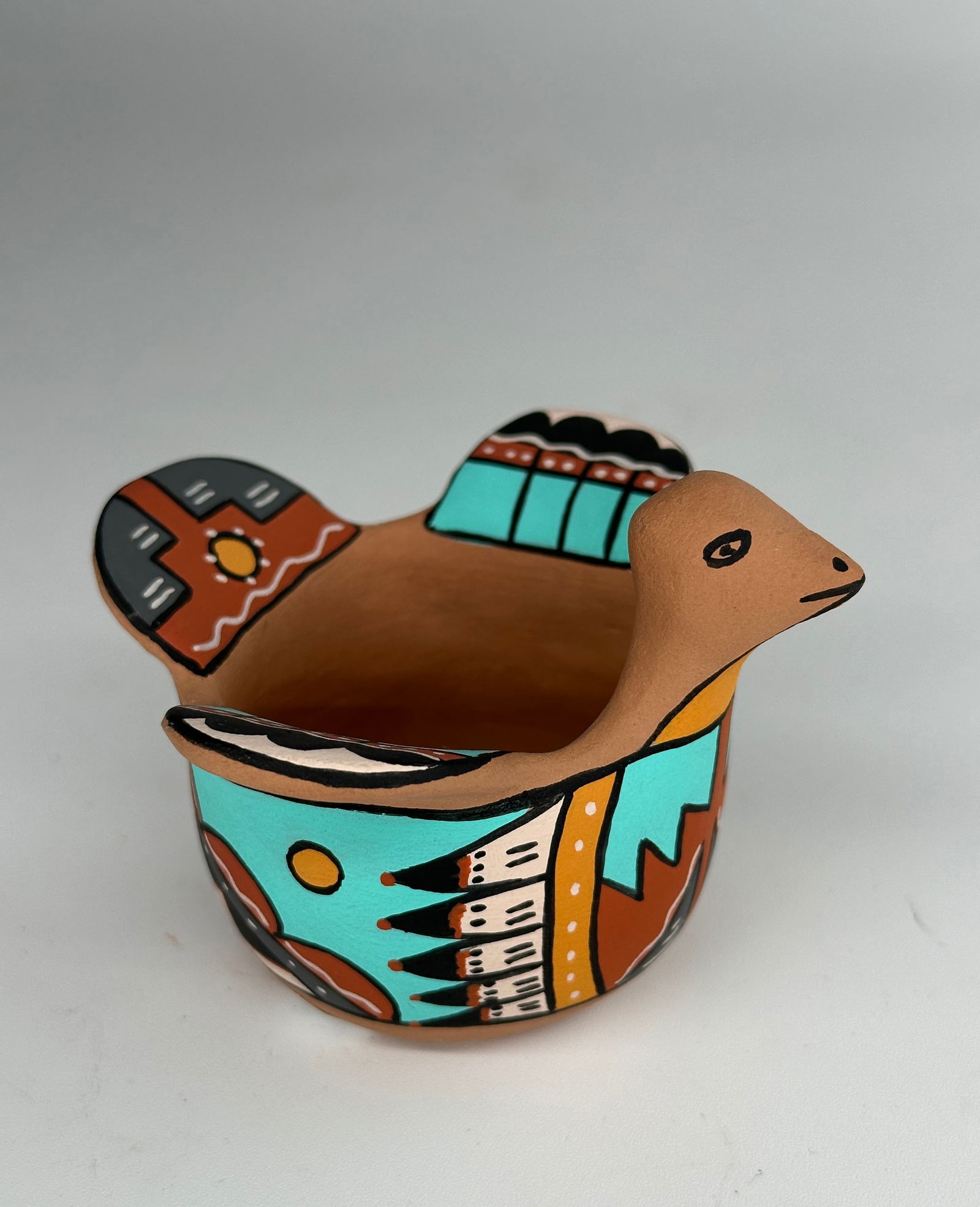 Polychrome turkey pot (1 of 4)