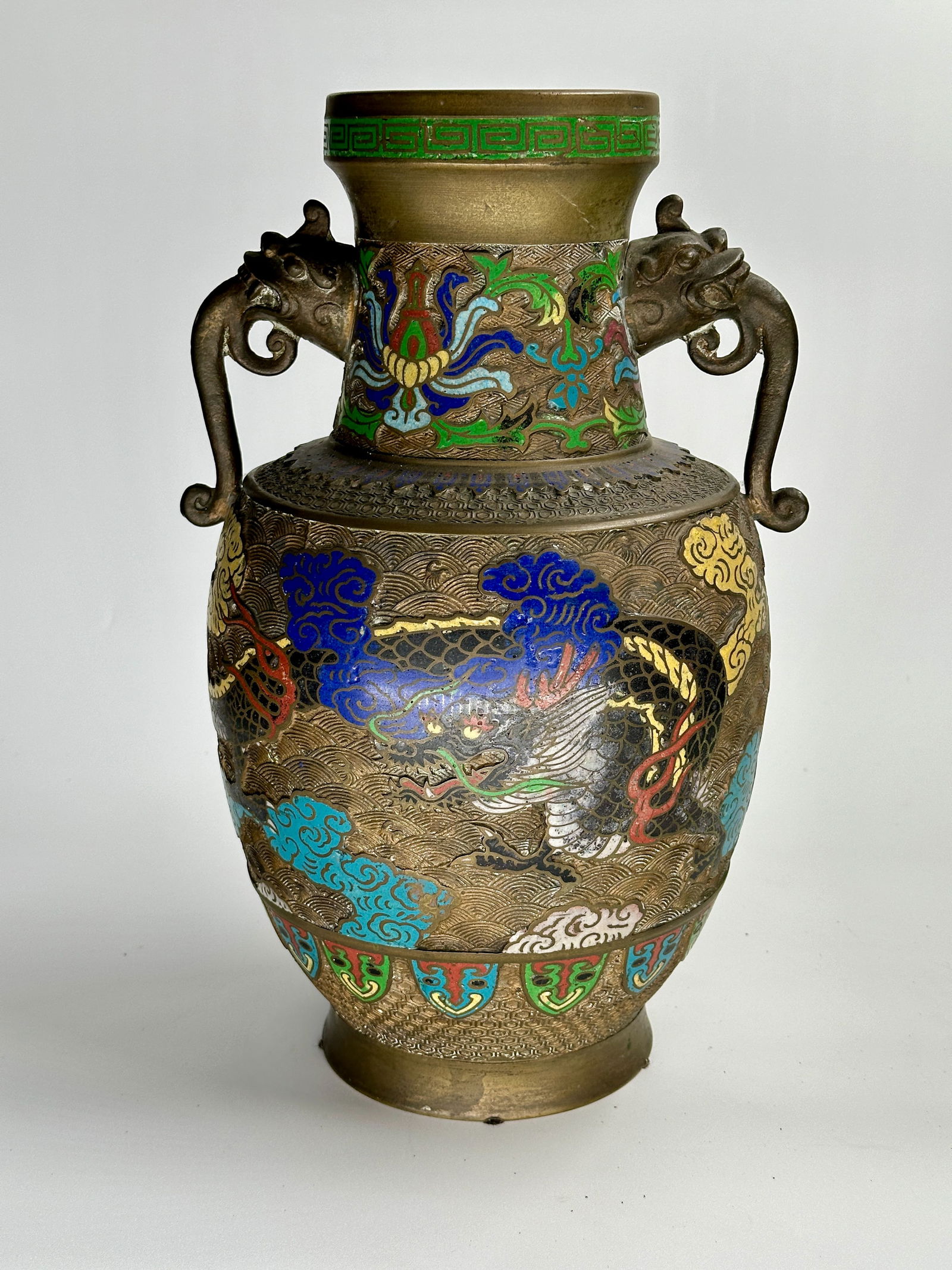 ChamplevÃ© vase (1 of 3)