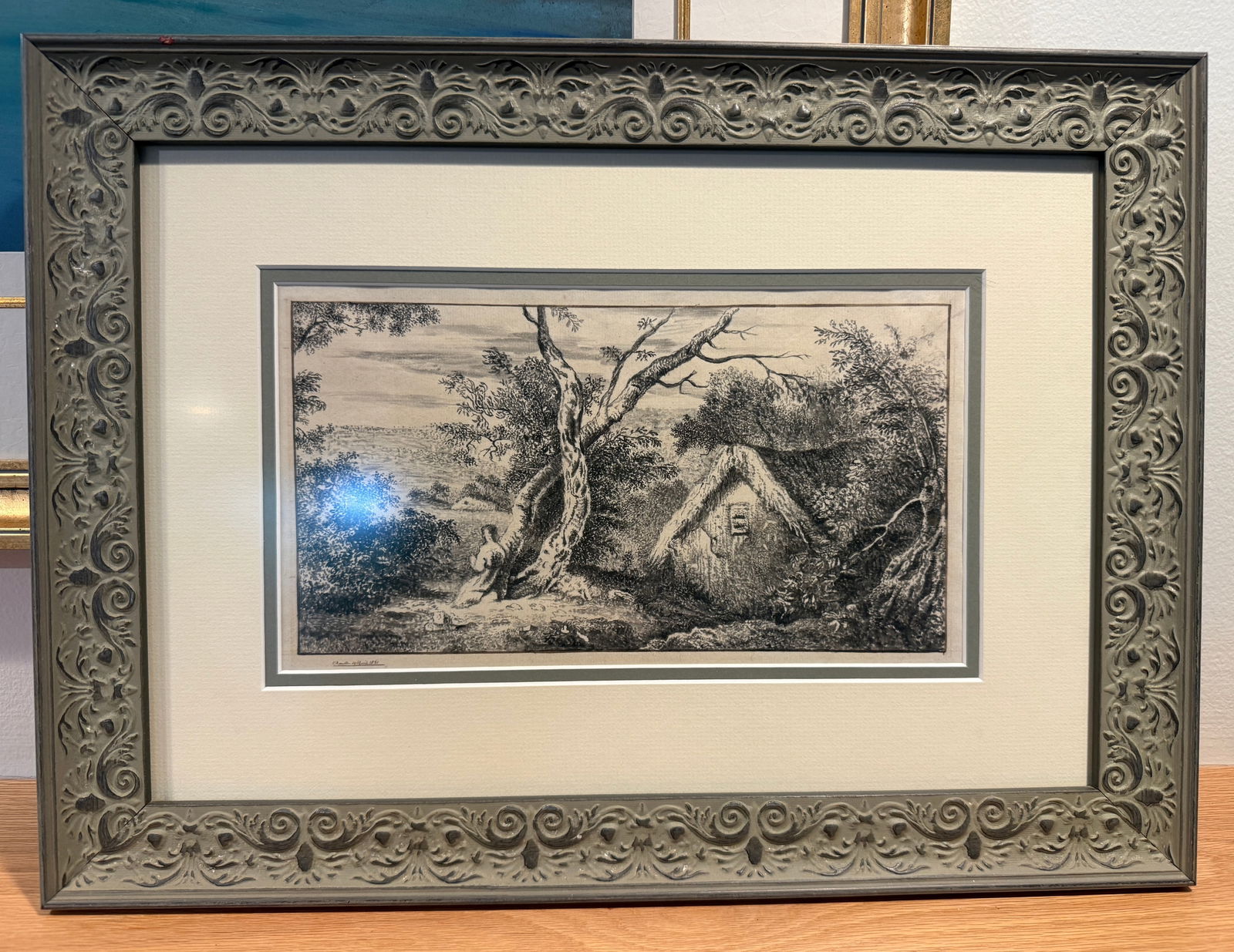 Incredibly tiny and detailed drawing dated 1831 (1 of 4)