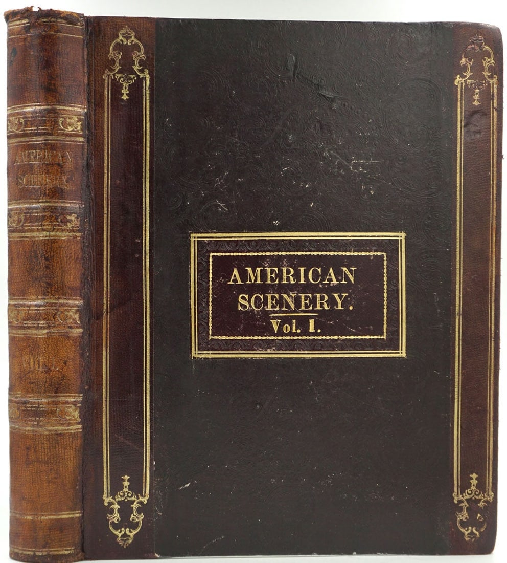 American Scenery; or, Land, Lake, and River Illustrations of Transatlantic Nature, Volume I only. (1 of 9)