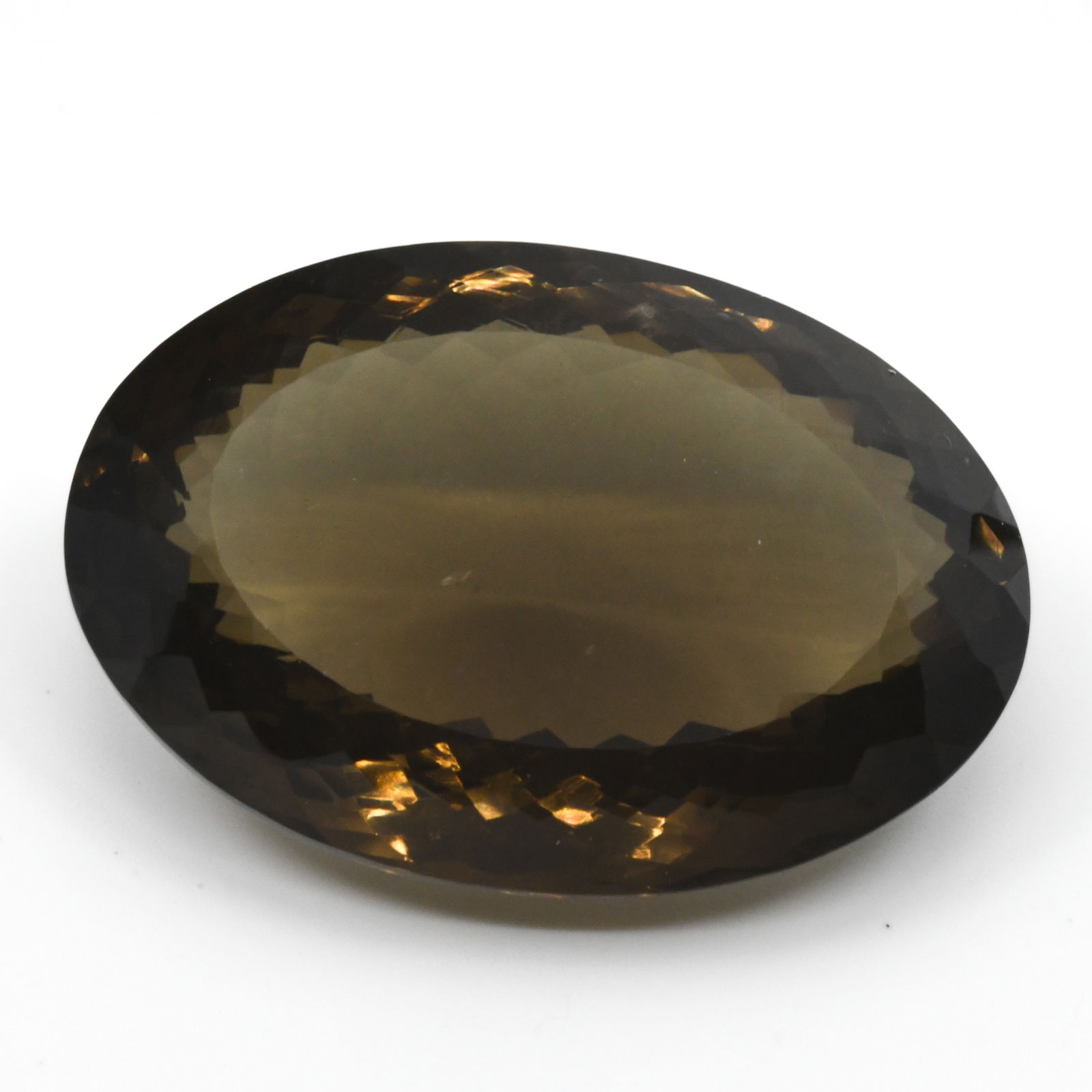 122.53 Ct Smoky Quartz, Oval Cut (1 of 1)