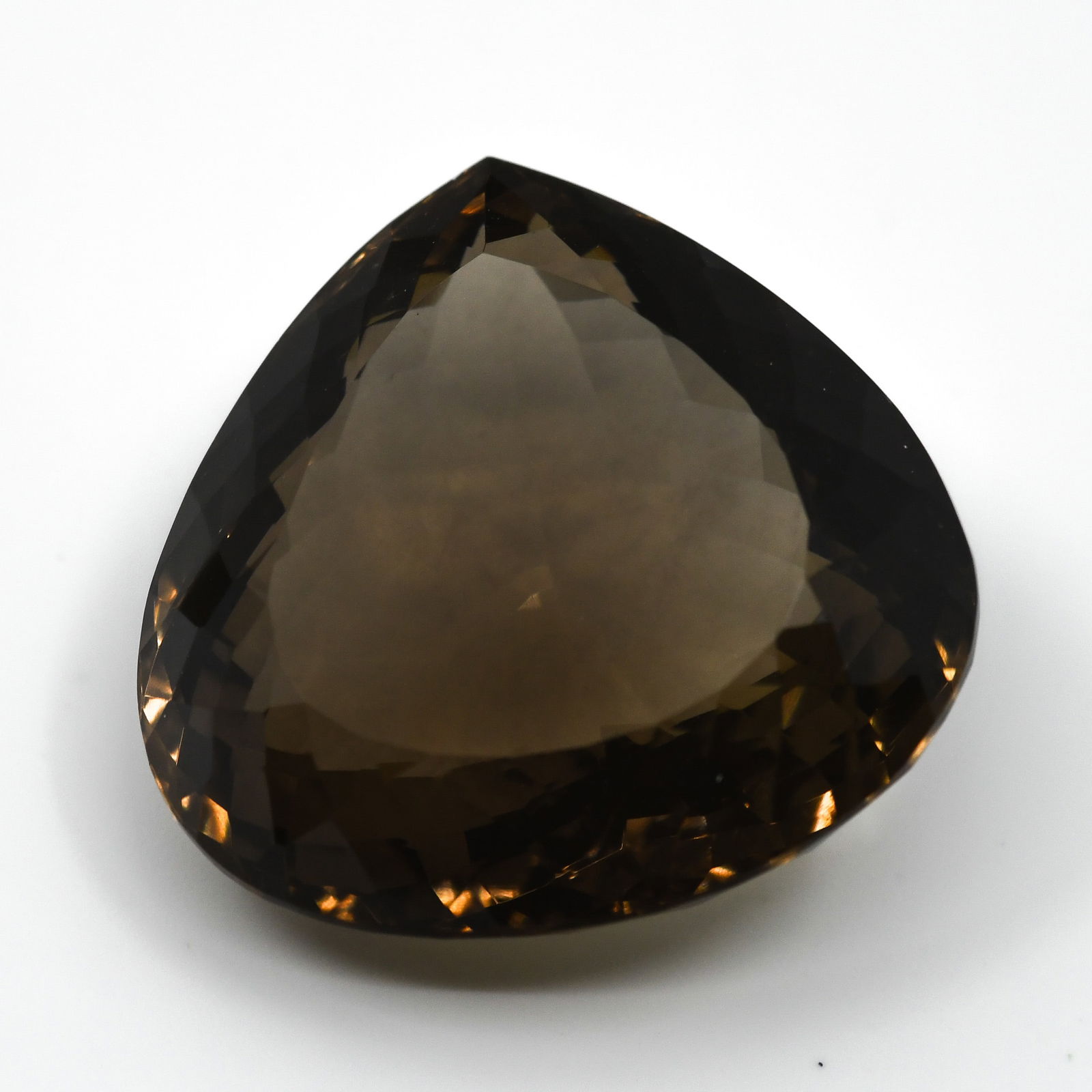61.685 Ct Smoky Quartz, Pear Cut (1 of 1)