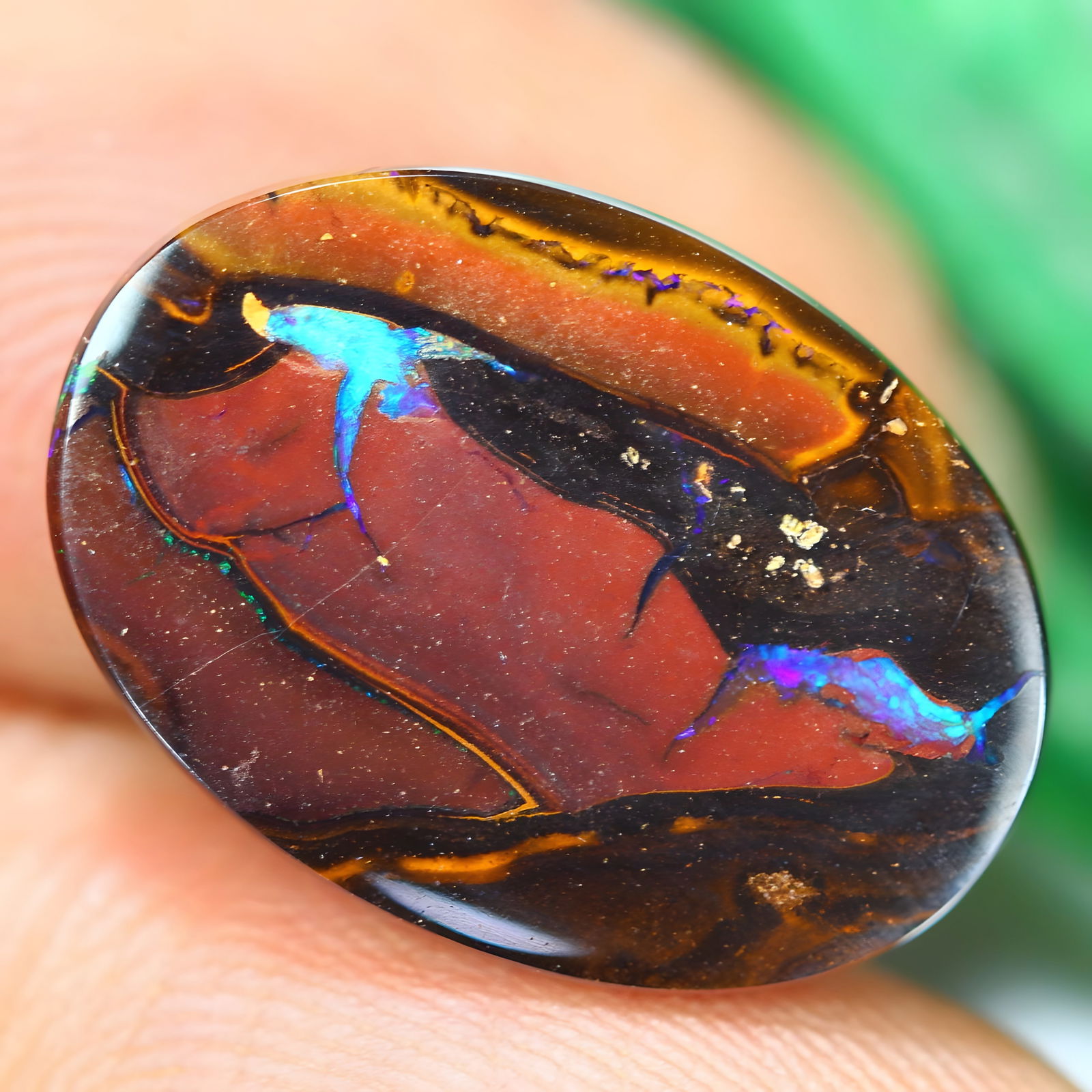 11.58ct Boulder Opal from Koroit, Queensland Craftsmanship (1 of 4)