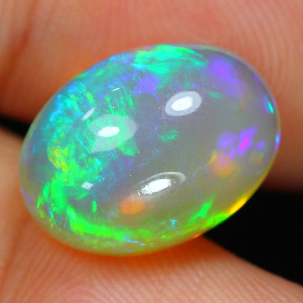 7.39 carat Natural Ethiopian Welo Opal Loose Gemstone: Showcasing Ethiopian Welo Opal loose gemstone, weight approximately 7.39 carat, measuring 15.0x11.0x8.4mm, exemplifies the superior craftsmanship and rich cultural heritage of Ethiopian opals. Welo Op