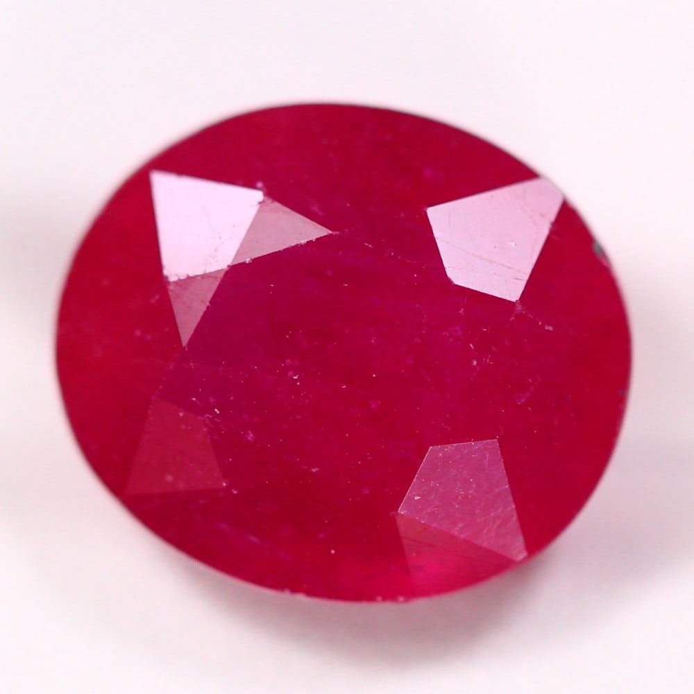 Exquisite 11.18 Carat African Ruby (1 of 5)