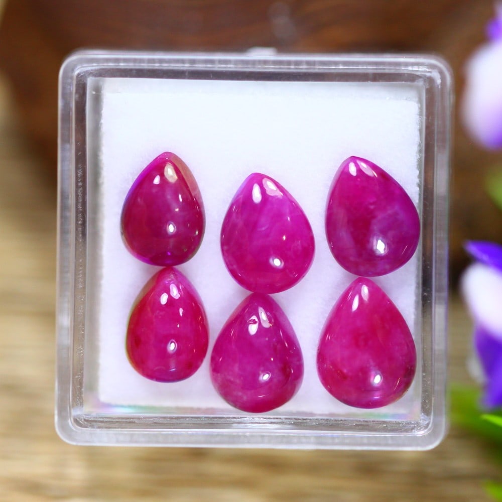 Radiant 11.41 Carat African Ruby (1 of 2)
