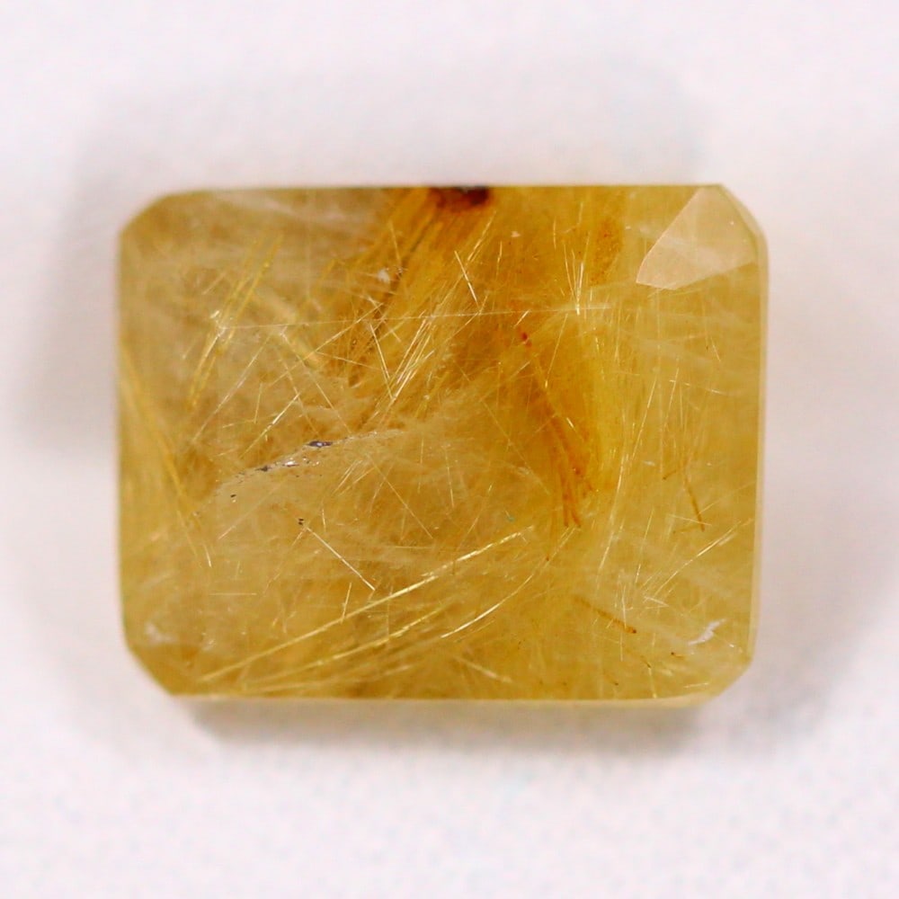 Exquisite 3.07 carat Golden Rutile Quartz Loose Gemstone (1 of 4)