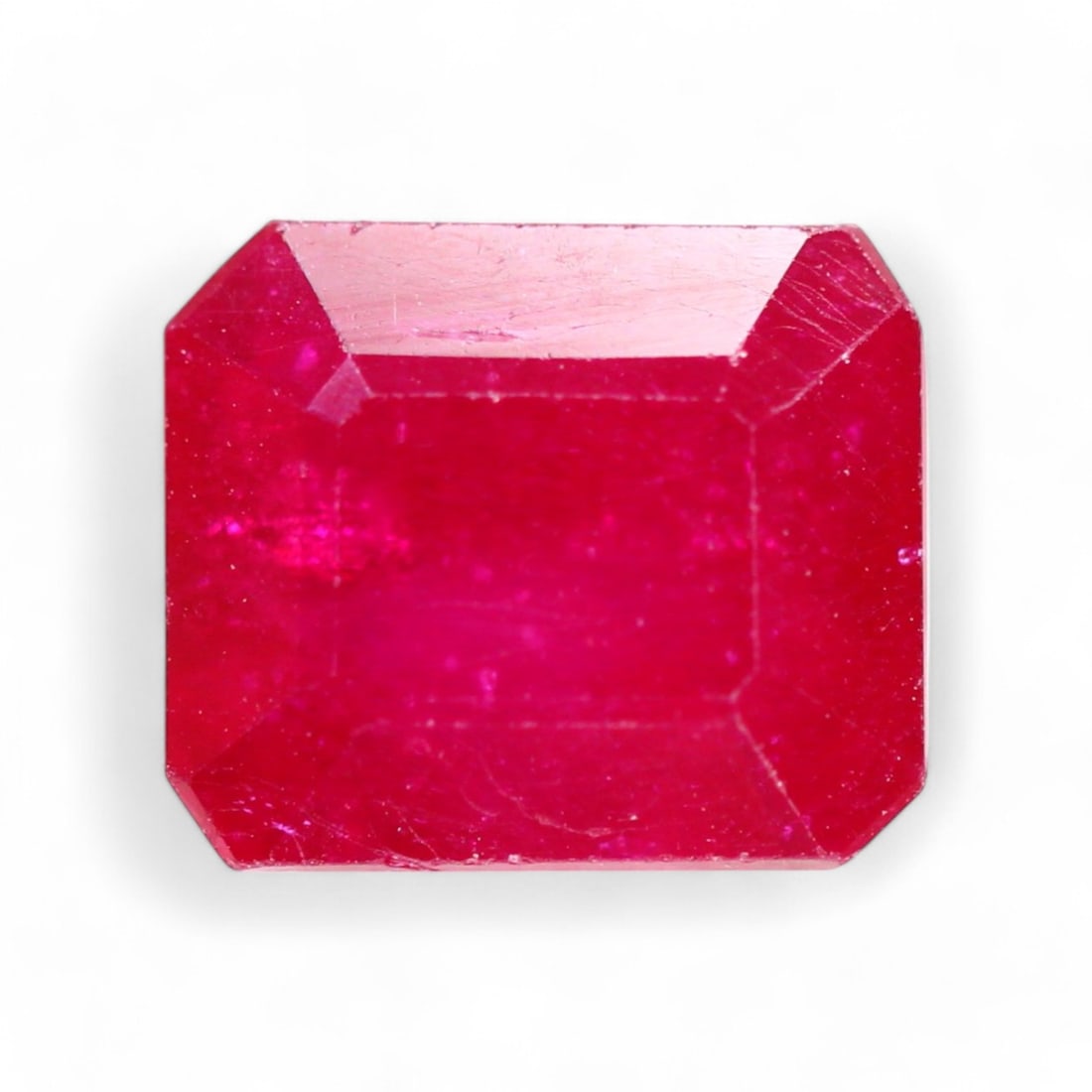 7.34 Carat Natural Mozambique Pigeon Blood Ruby Faceted Gems (1 of 3)