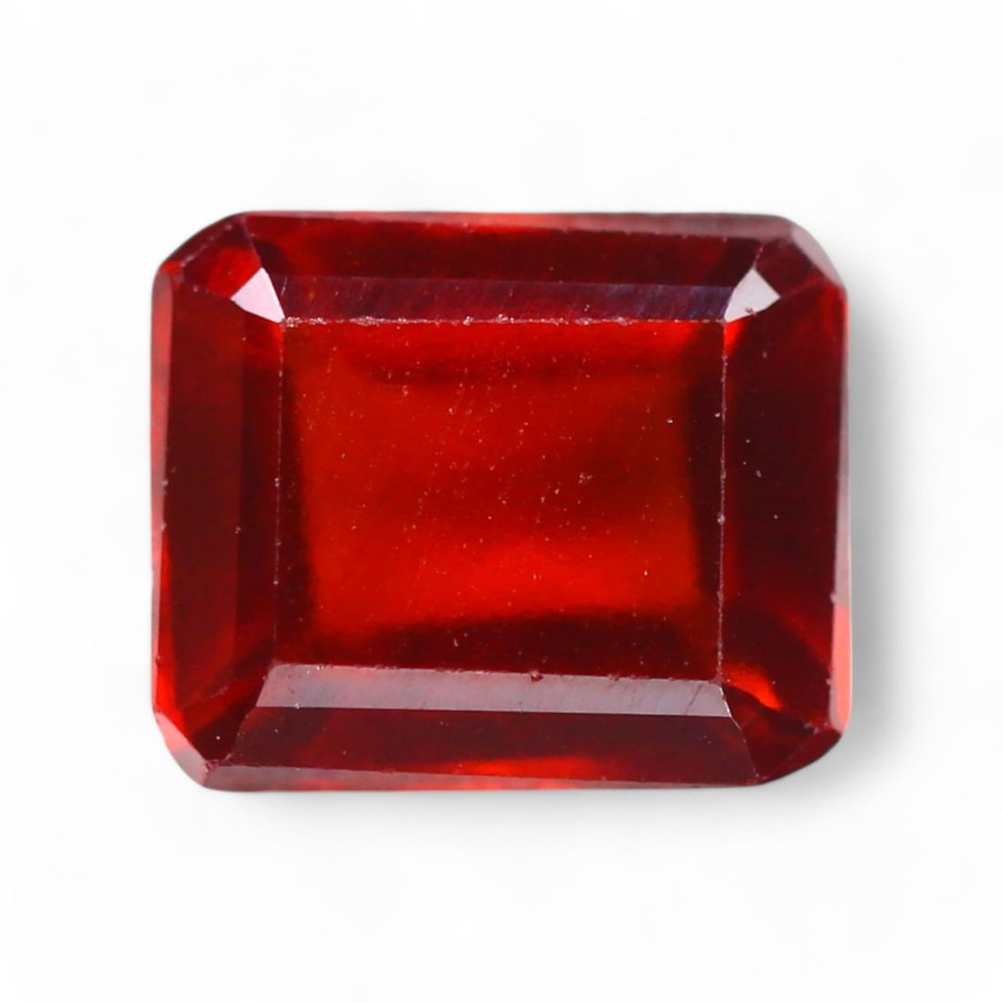 2.45 Carat Natural African Hessonite Garnet Faceted Gems: Auction lot of African Hessonite Garnet Gem Type: Natural Hessonite Garnet Carat Weight: 2.45Ct Dimension: 8.3 x 6.8 x 4.2 mm Origin: African Treatment: Unheated Type: Faceted, Polished Birthstone for