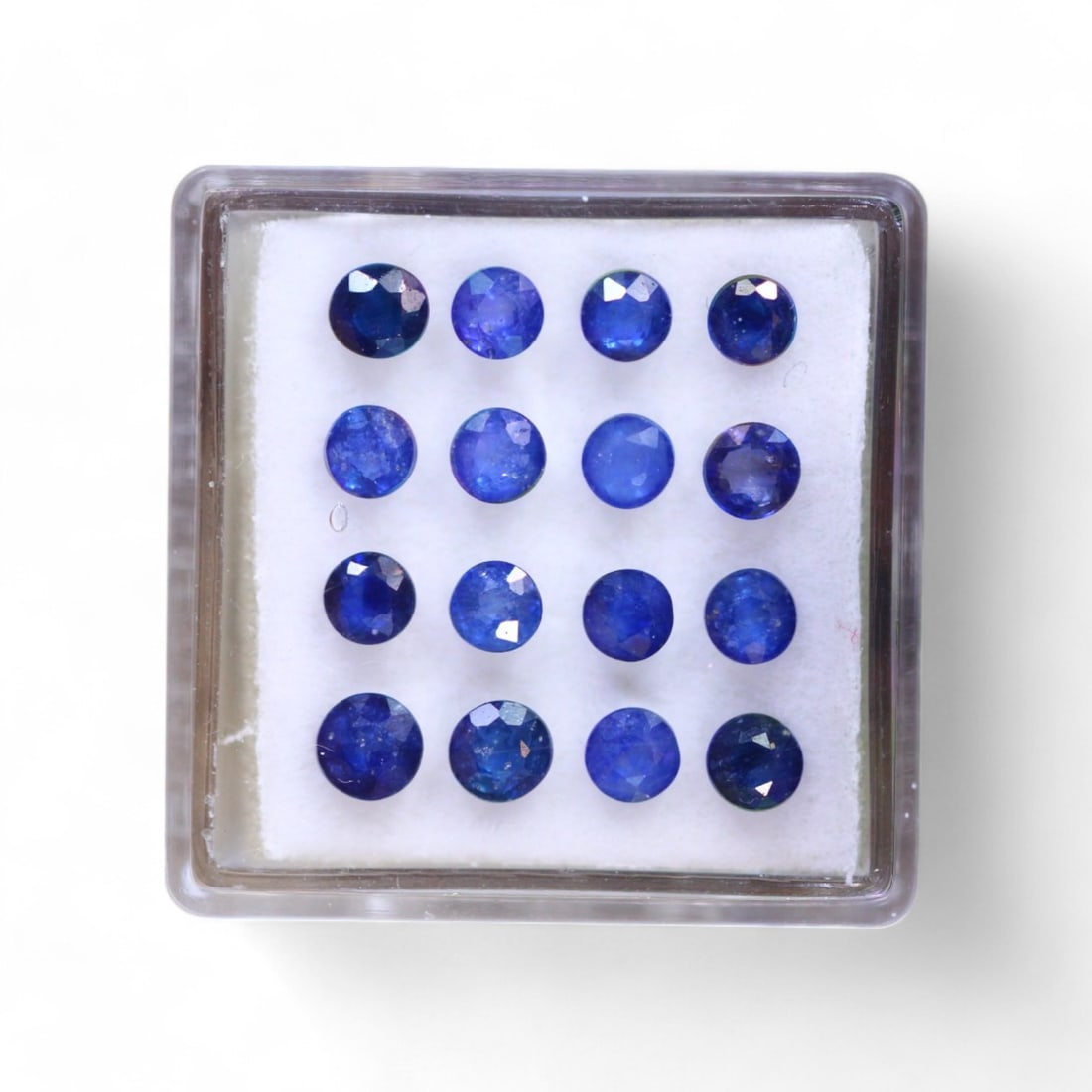 4.30 Carat Natural African Blue Sapphire Faceted Gems (1 of 2)