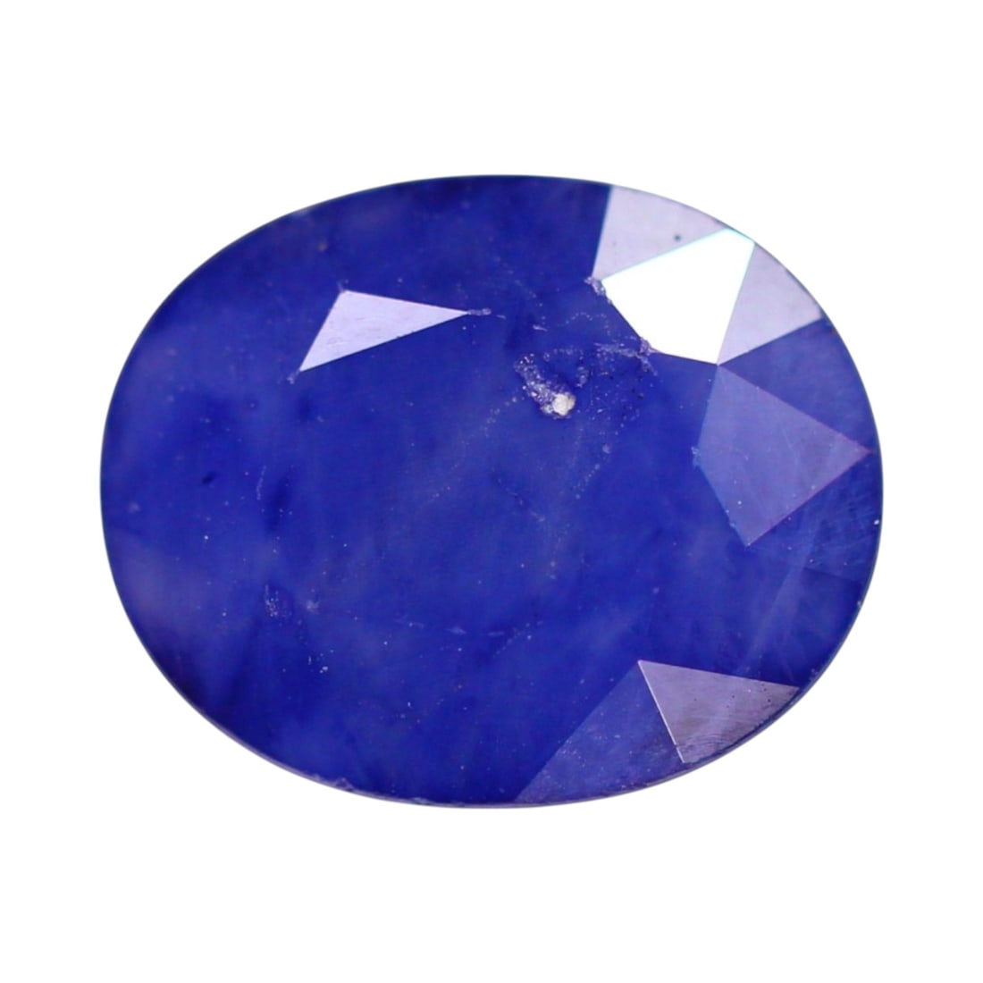 4.01 Carats Royal Blue Sapphire Oval - Natural Sri Lanka Stone: With commanding size and richly saturated color, this 4.01-carat sapphire makes an immediate visual statement. The 10.8 x 8.8 x 4.6 mm oval cut delivers strong symmetry and broad light return, while t