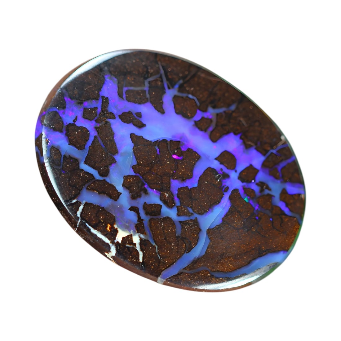 12.59 Carat Matrix Boulder Opal from Koroit Queensland (1 of 5)