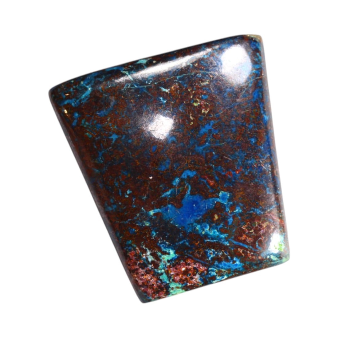 33.40 Carats Deep Blue Azurite Cabochon - Natural Moroccan Origin (1 of 2)