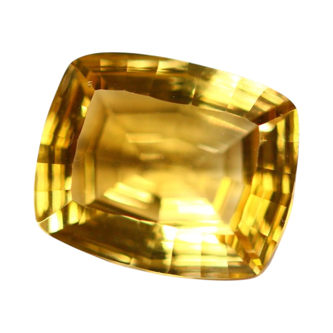 8.57 Carats Golden Citrine Octagon - Natural Loose Gemstone (1 of 4)