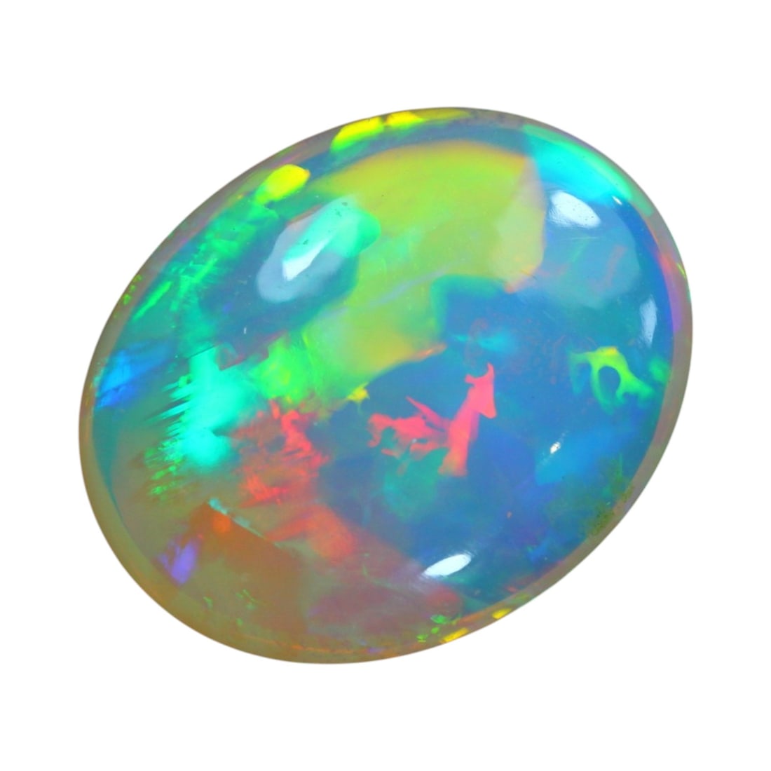 10.10 Carats Play-of-Color Welo Opal – Natural Ethiopian Gem (1 of 5)