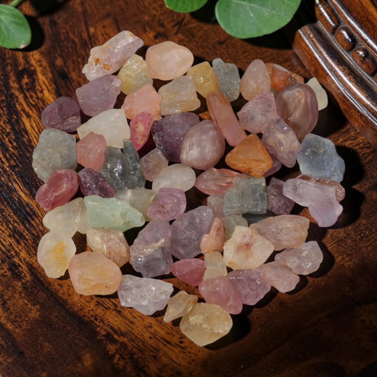 103.43 Carats Natural Multicolor Spinel Rough Parcel, 82YH (1 of 1)