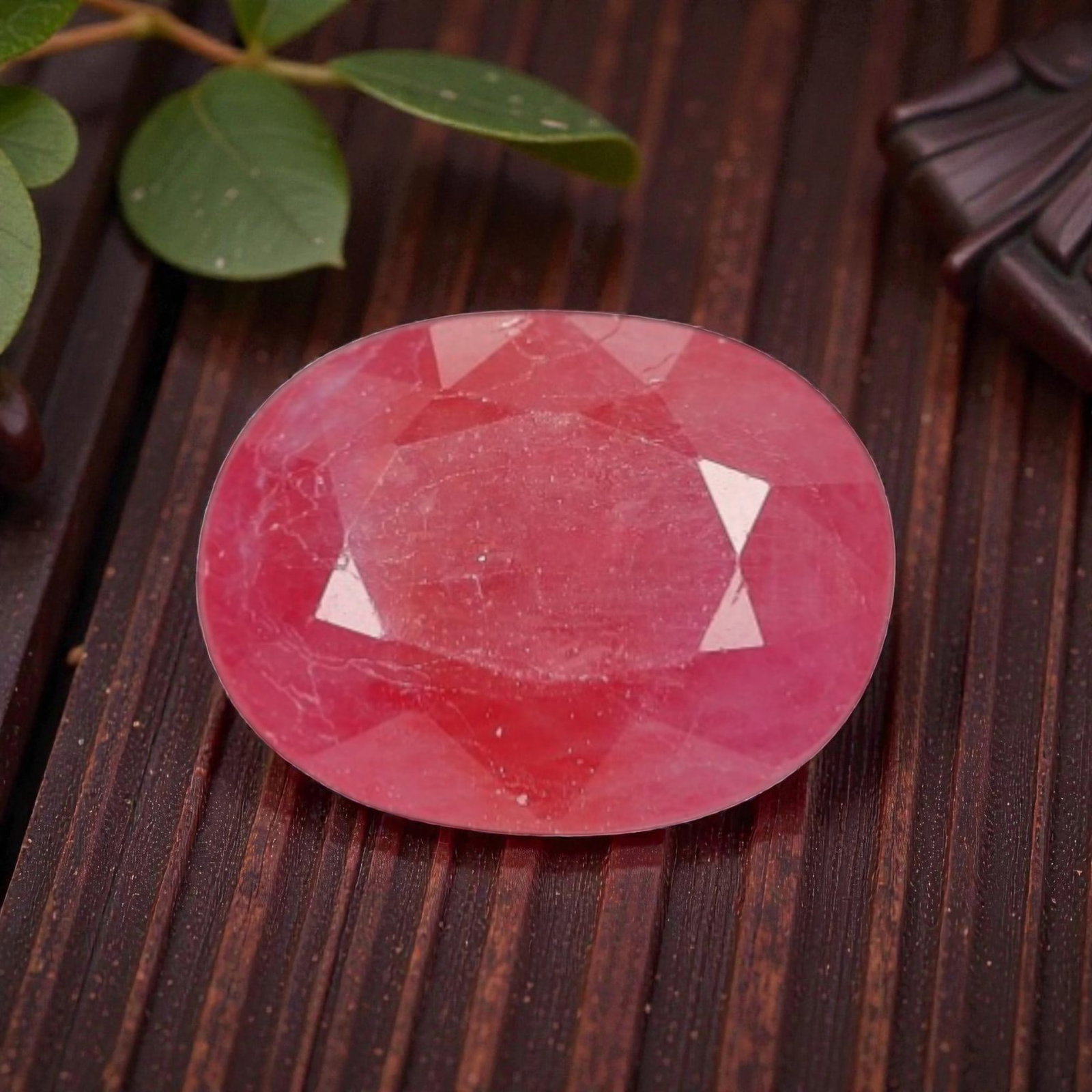 2.73 Carats Certified Vivid Orange Sapphire - Natural Ceylon Gemstone, LZ111: This exquisite 2.73 carat oval faceted sapphire dazzles with a vivid, warm orange hue, reminiscent of a glowing sunset or ripe tropical fruit, delivering a vibrant and energetic color profile that sta
