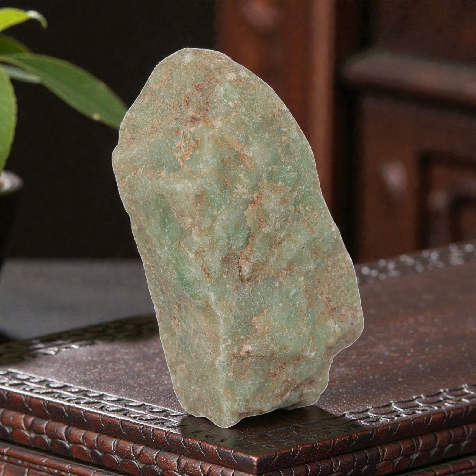 190ct Natural Burmese Light Green Jadeite Jade Rough Stone, 83EA (1 of 2)