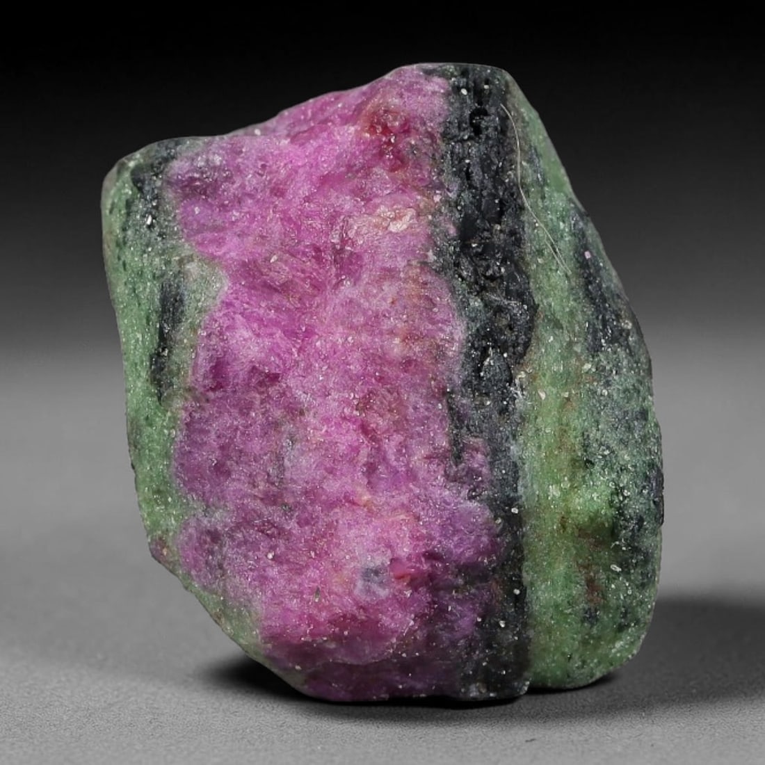 55ct Natural Tanzanian Ruby Zoisite Raw Rough Specimen Mineral Stone, 17FC (1 of 2)
