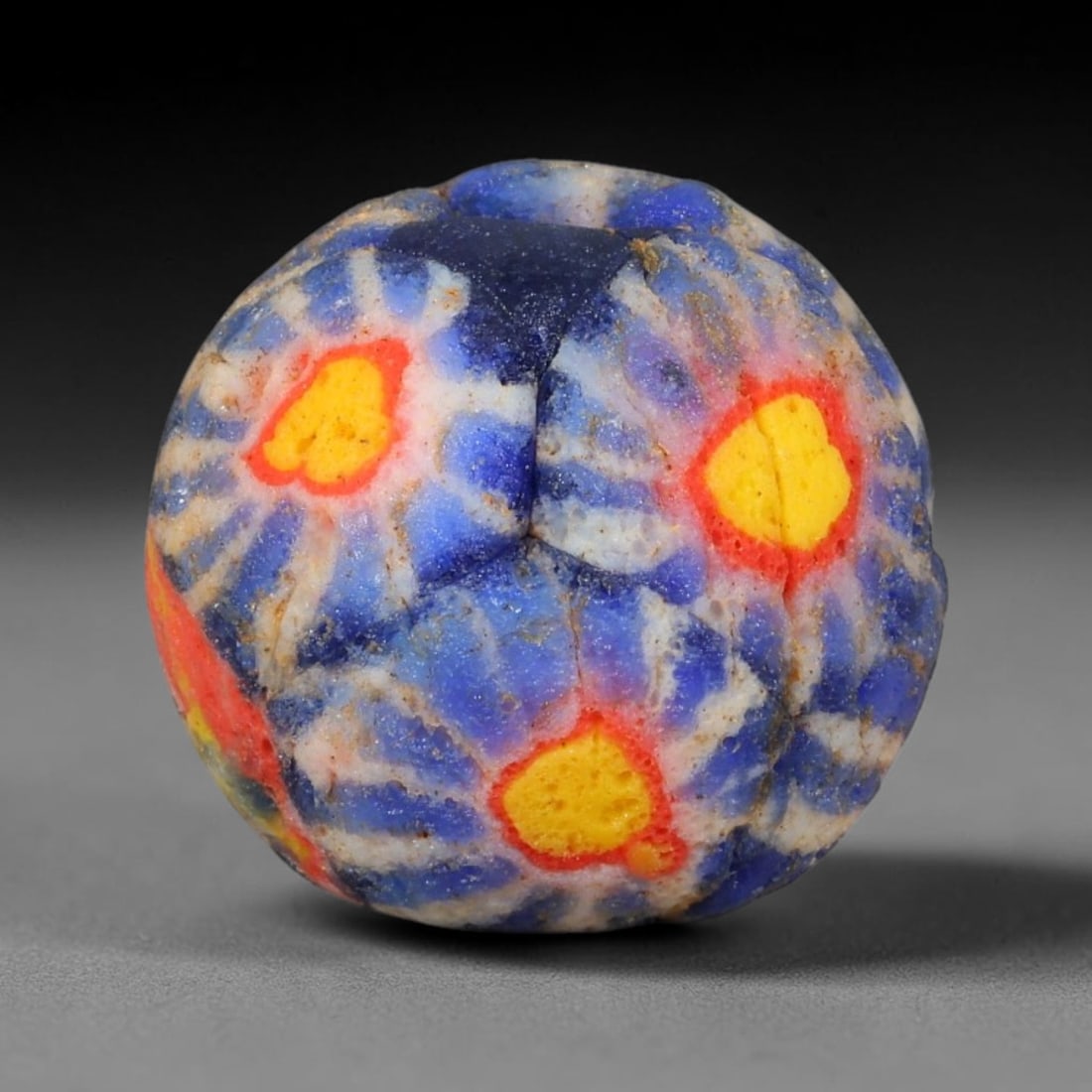 Antique Borneo Glass Trade Bead - 15mm Vintage Handcrafted Bead, 4AA: Antique Borneo glass beads hold deep cultural and historical significance within Southeast Asian maritime trade networks. For centuries, these glass spheres circulated as vital currency, ceremonial ta