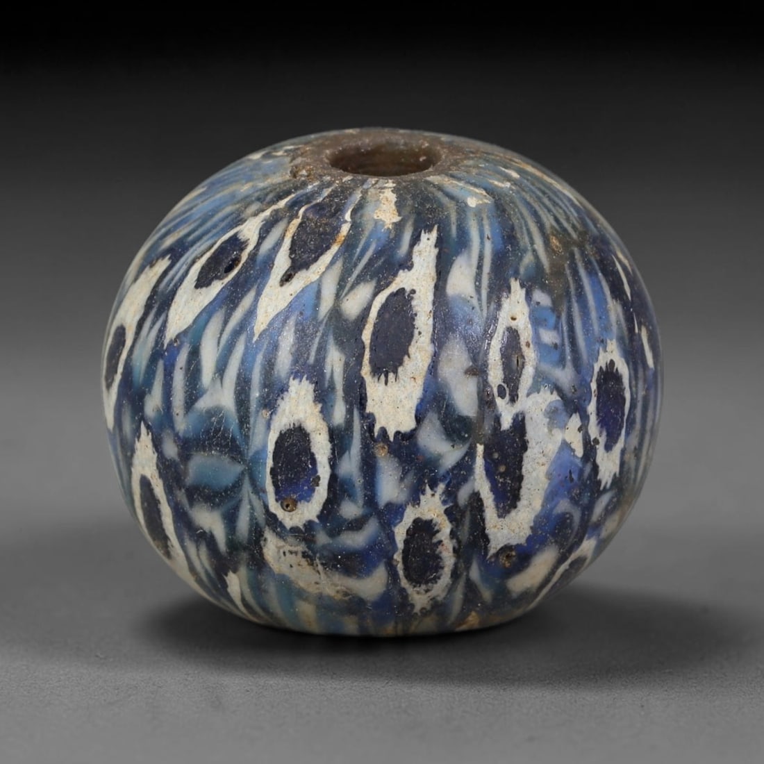 Antique Borneo Glass Trade Bead - 18mm Vintage Handcrafted Bead, 10AA: Antique Borneo glass beads hold deep cultural and historical significance within Southeast Asian maritime trade networks. For centuries, these glass spheres circulated as vital currency, ceremonial ta
