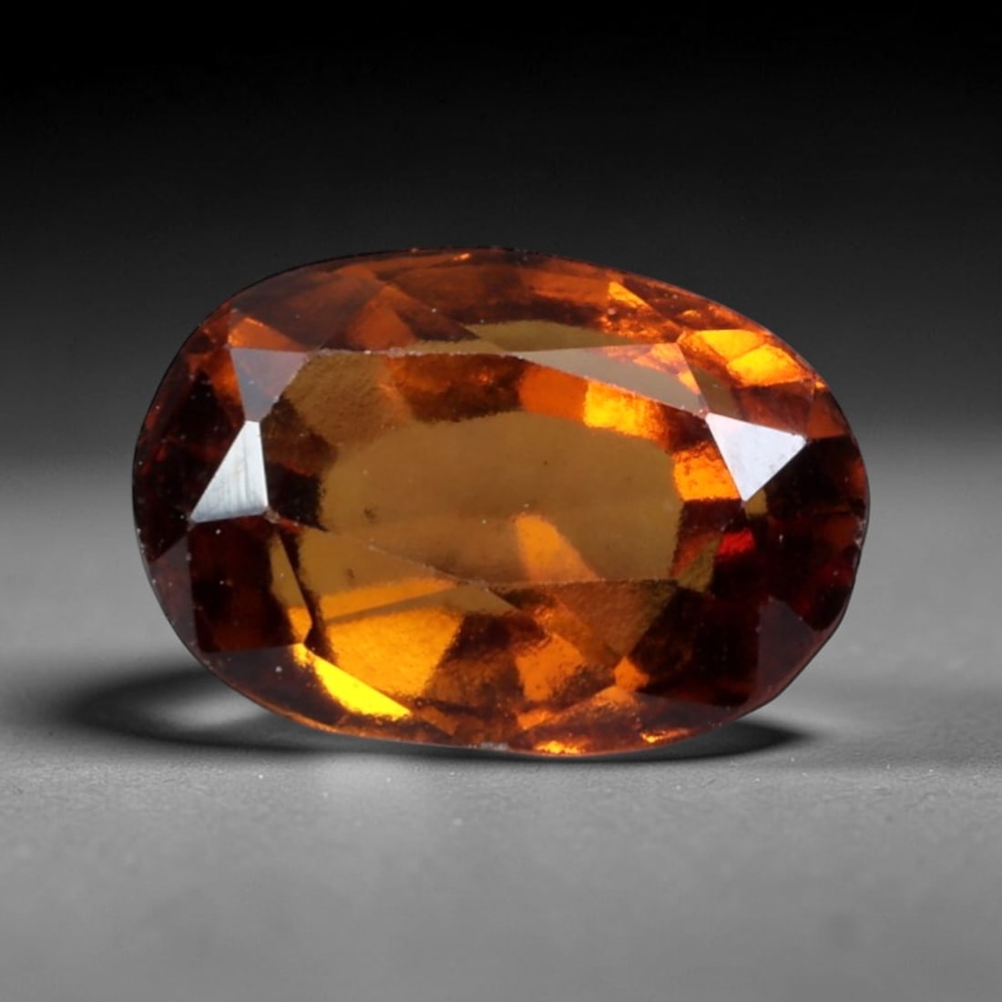 2.23ct Natural Hessonite Garnet Oval Loose Gemstone, LZ538 (1 of 1)